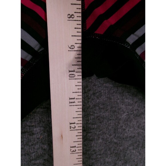 GAP Fit Pants Women Small Purple Striped Athleisure Workout Causal Preppy - Picture 5 of 13